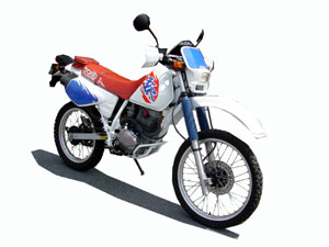 震災用自動二輪車